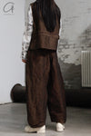 Aviva Jifei Xue single buckle vest SS23-SBCV-ACP bronze color PAJX3